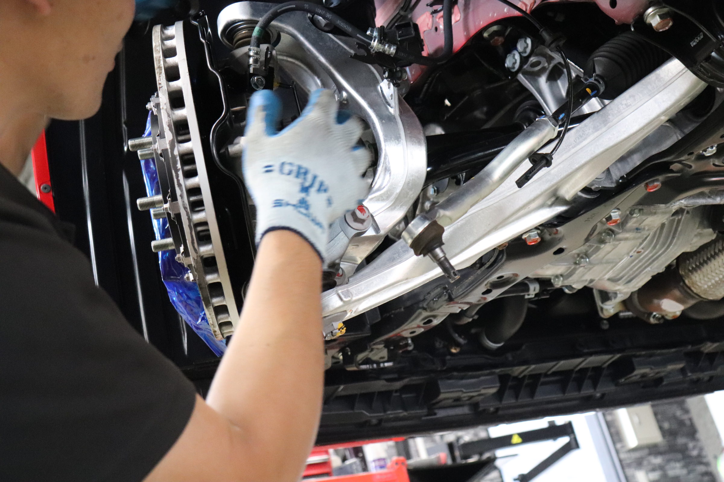 シビックタイプR(FL5) SPOONダウンサス取付け