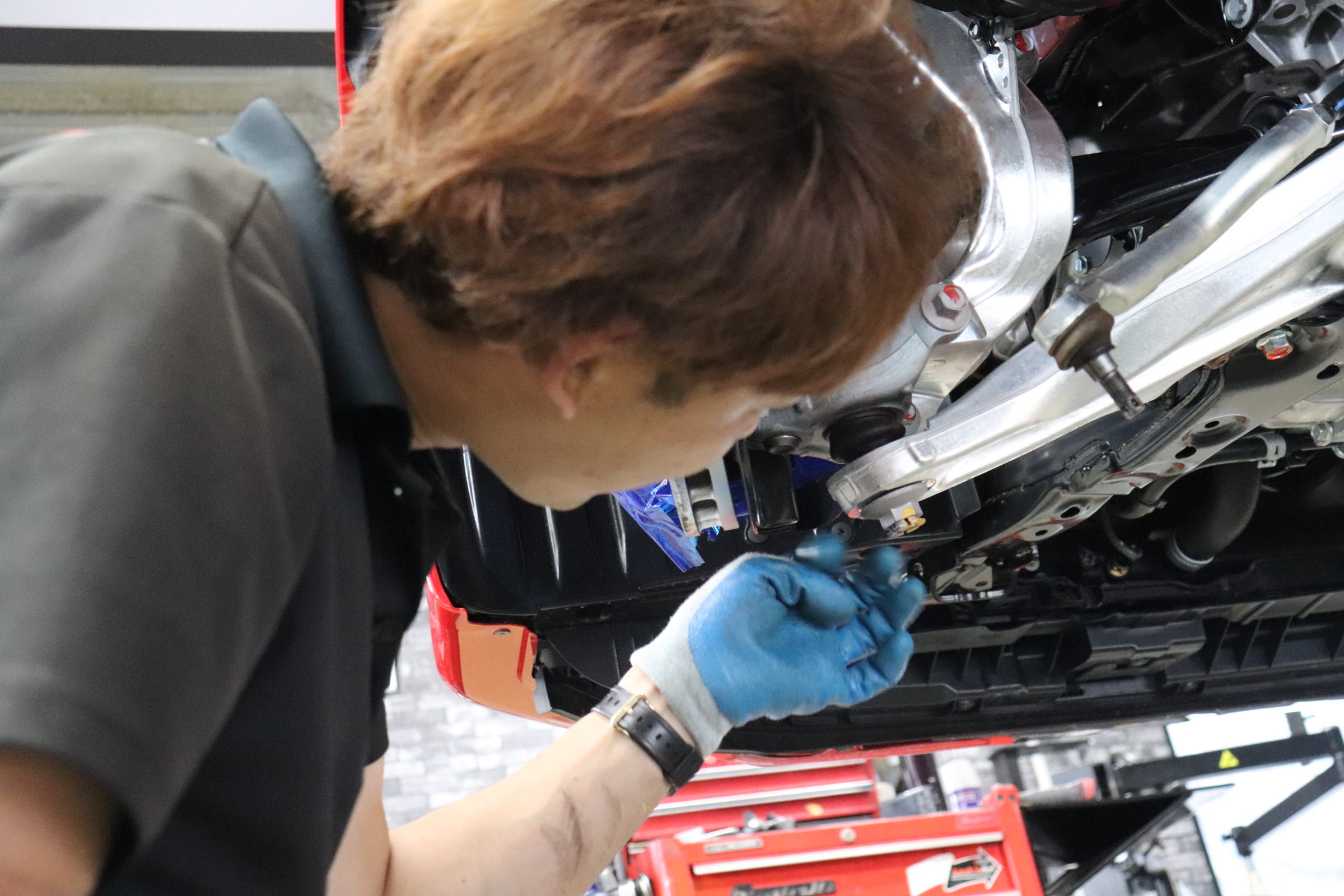 シビックタイプR(FL5) SPOONダウンサス取付け