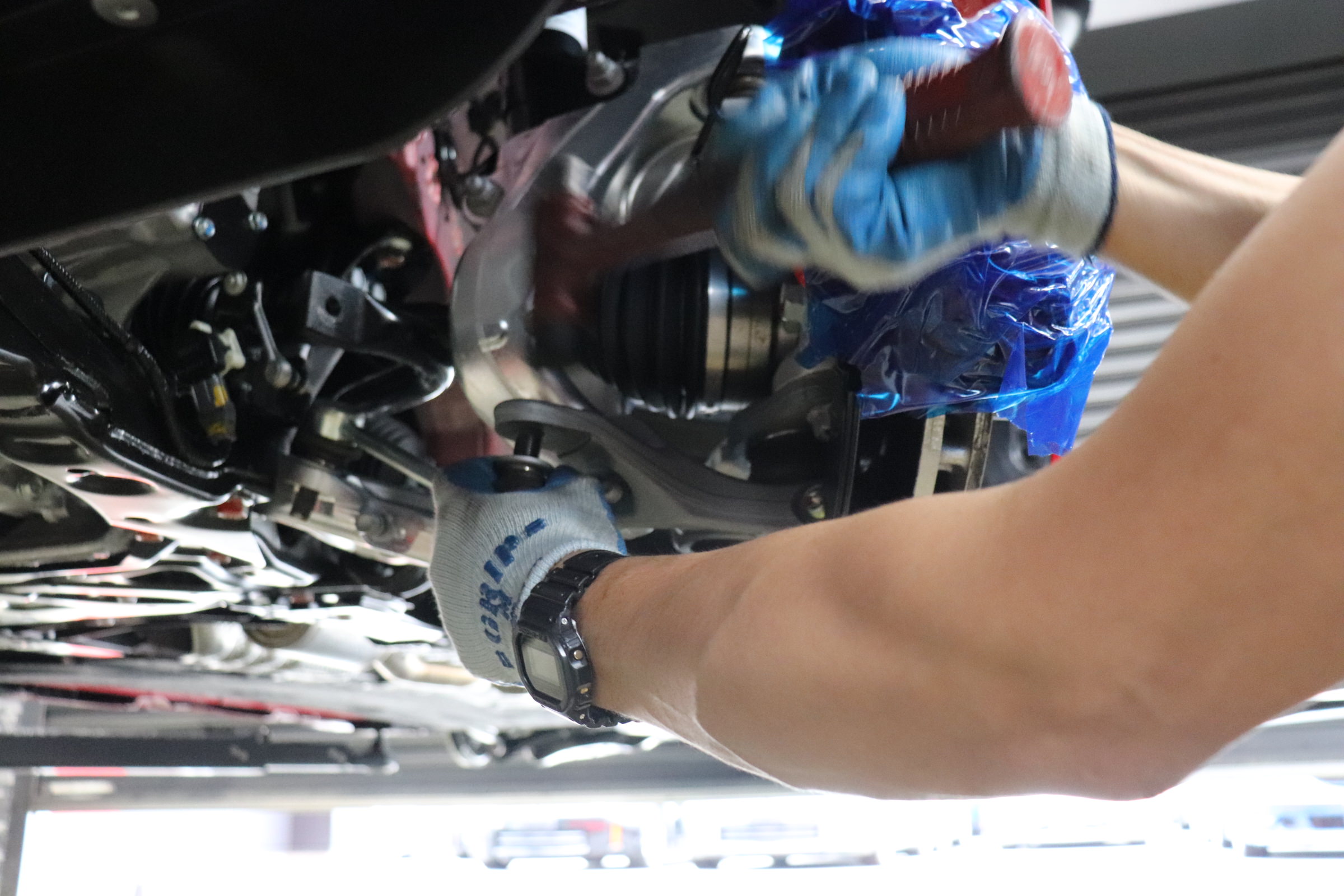 シビックタイプR(FL5) SPOONダウンサス取付け