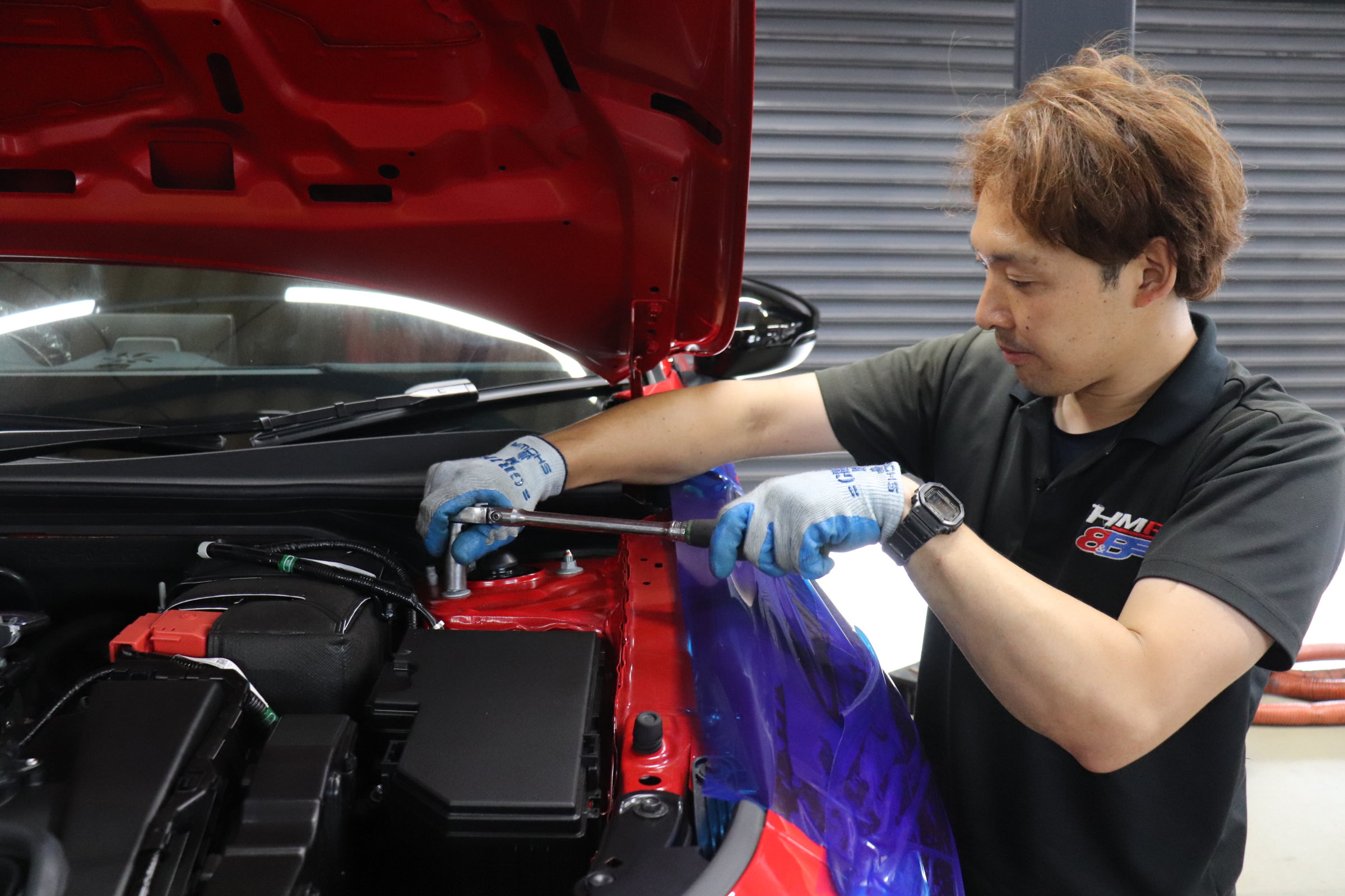 シビックタイプR(FL5) SPOONダウンサス取付け