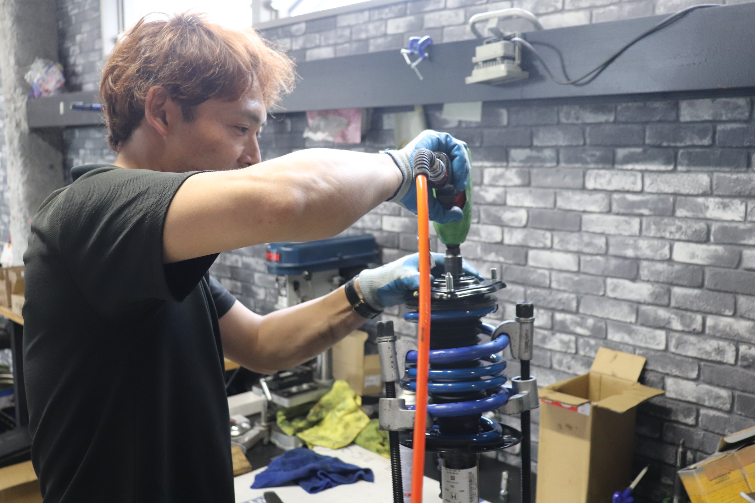 シビックタイプR(FL5) SPOONダウンサス取付け