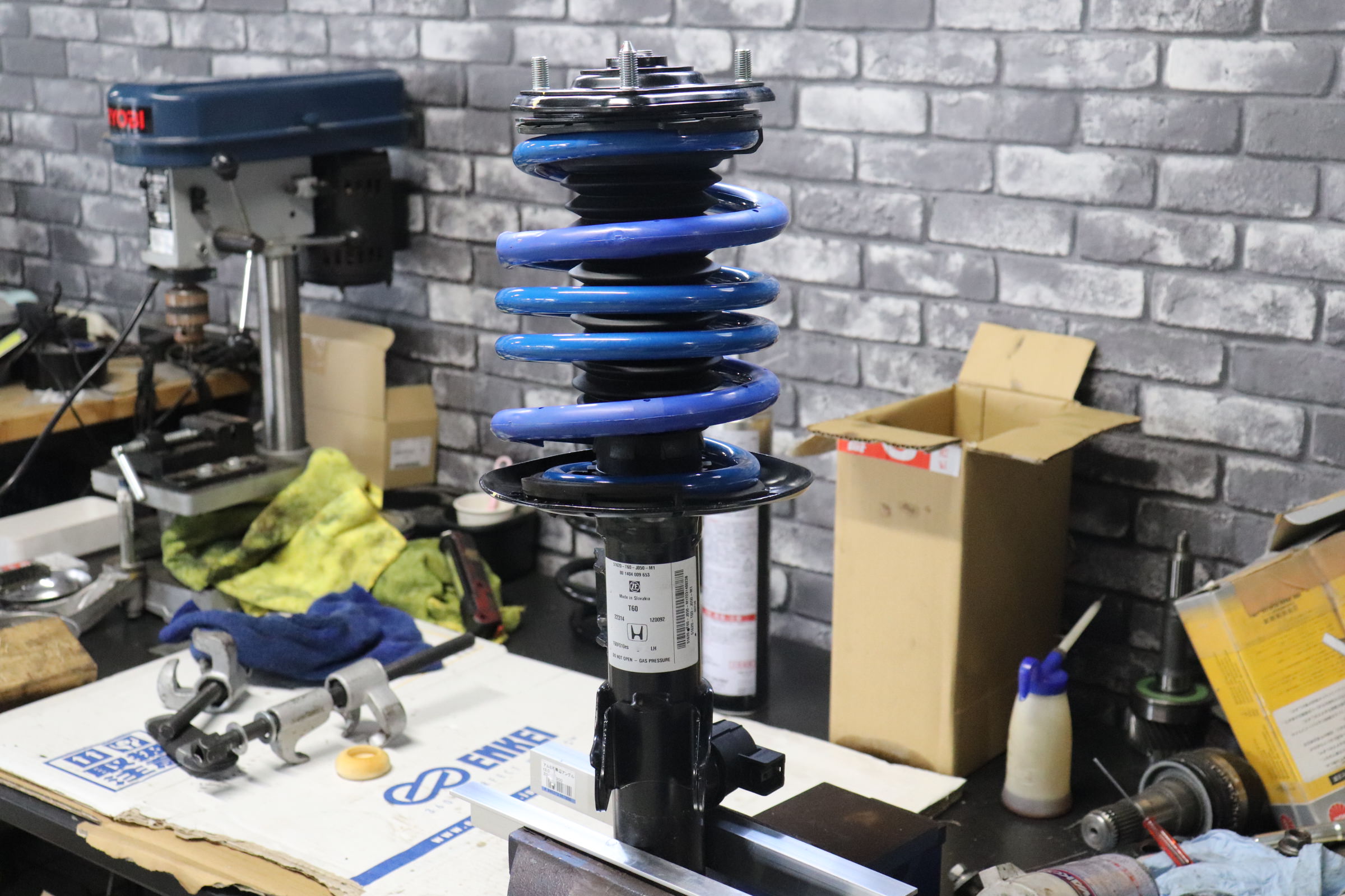 シビックタイプR(FL5) SPOONダウンサス取付け