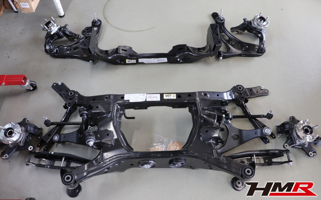 GR86 S耐マシンTRD強化ブッシュ打ち替え