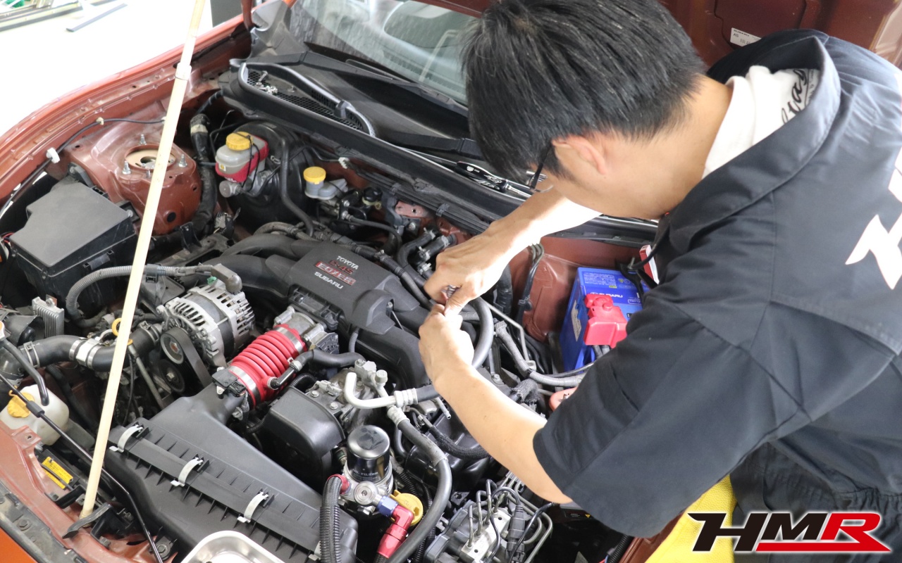 86(ZN6) エンジンオイル漏れ修理