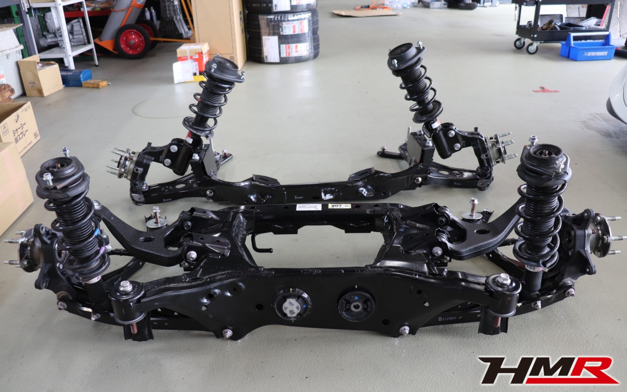 GR86 S耐マシンTRD強化ブッシュ打ち替え