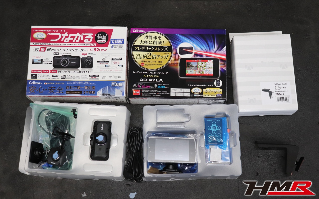 S200 2カメラドラレコ取付け