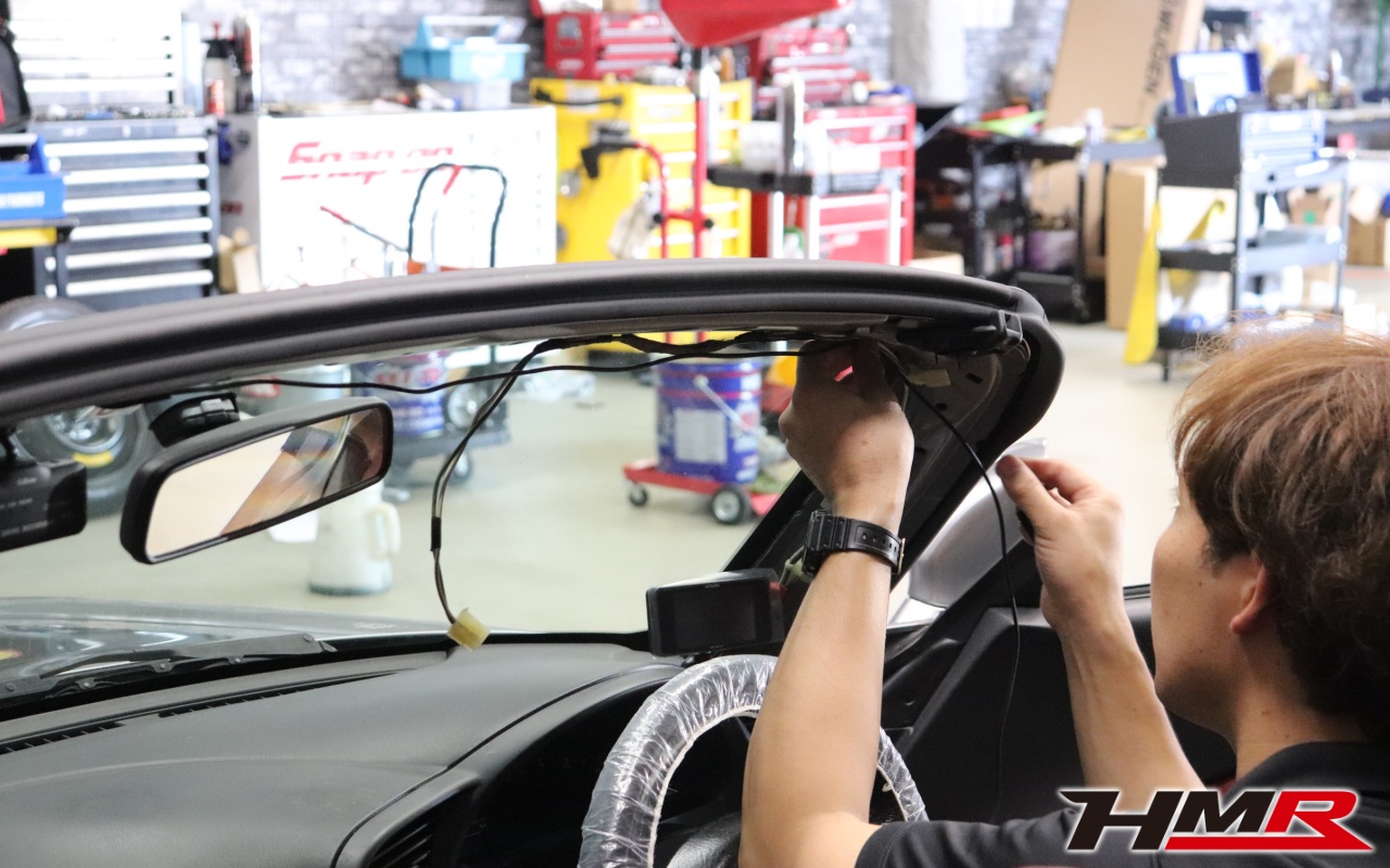 S200 2カメラドラレコ取付け