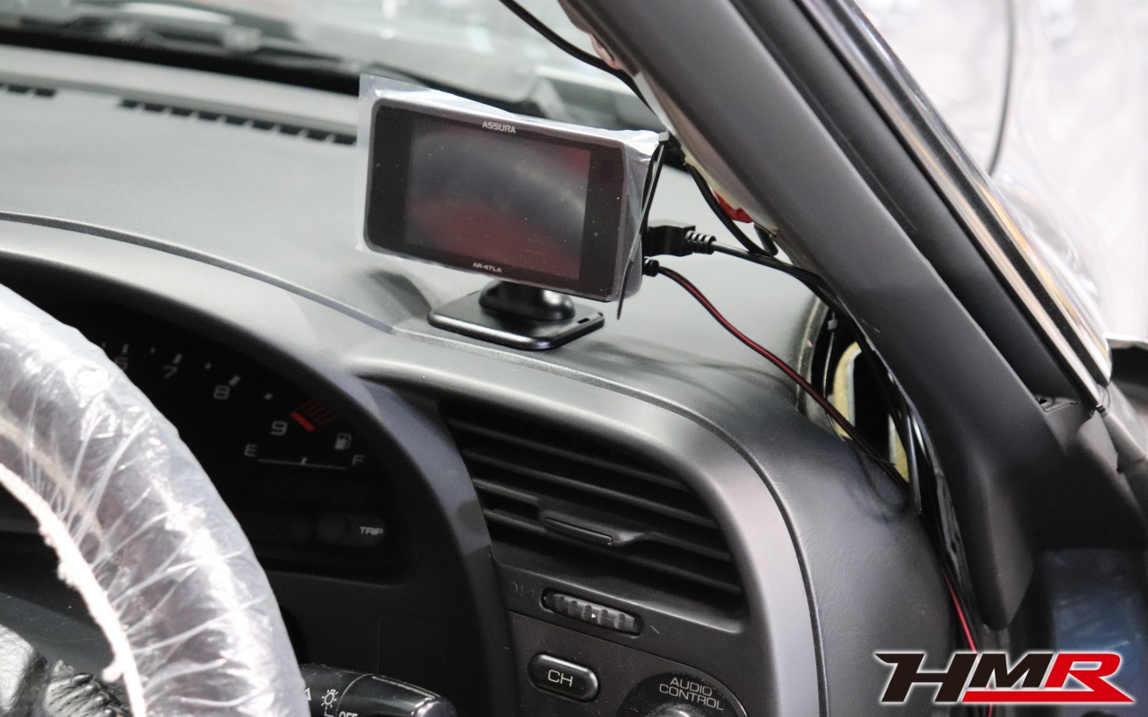 S200 2カメラドラレコ取付け