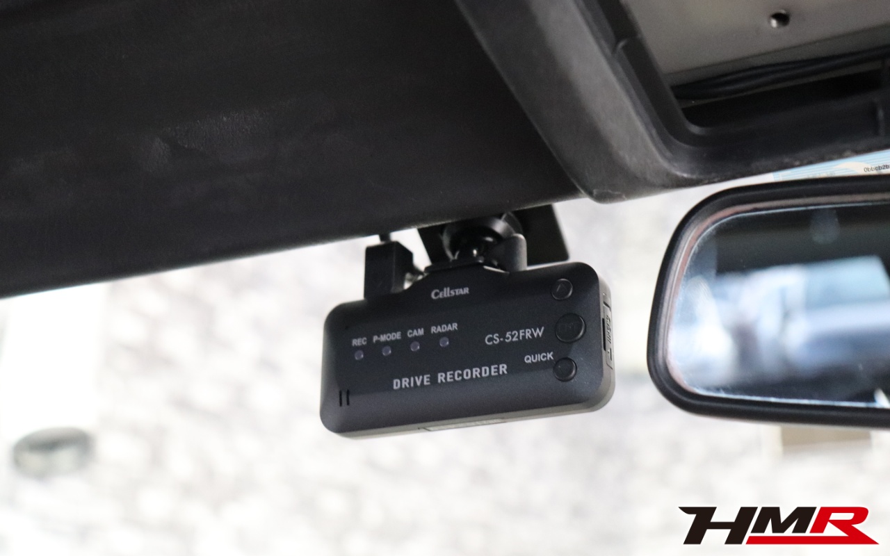 S200 2カメラドラレコ取付け