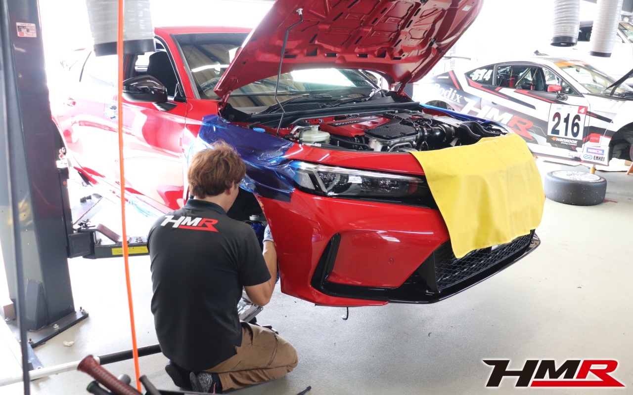 シビックタイプR(FL5) SPOONダウンサス取付け