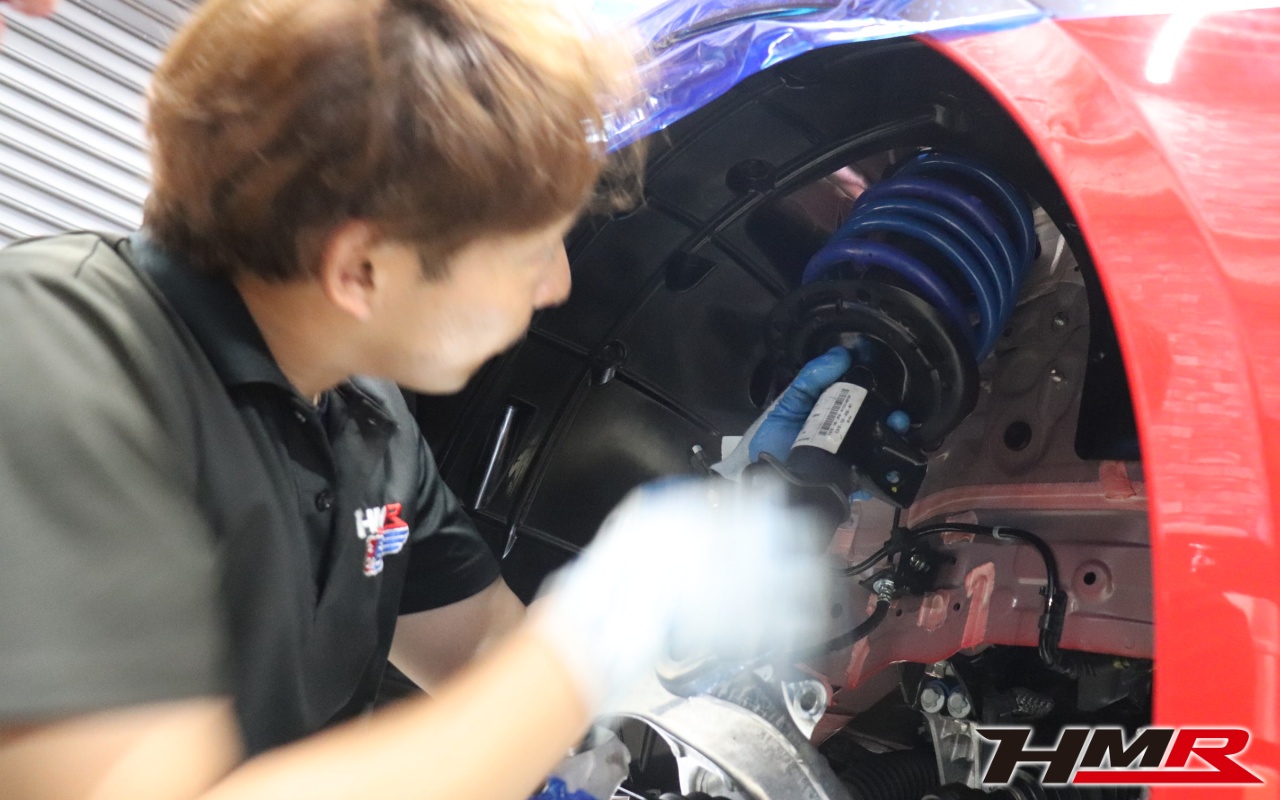 シビックタイプR(FL5) SPOONダウンサス取付け