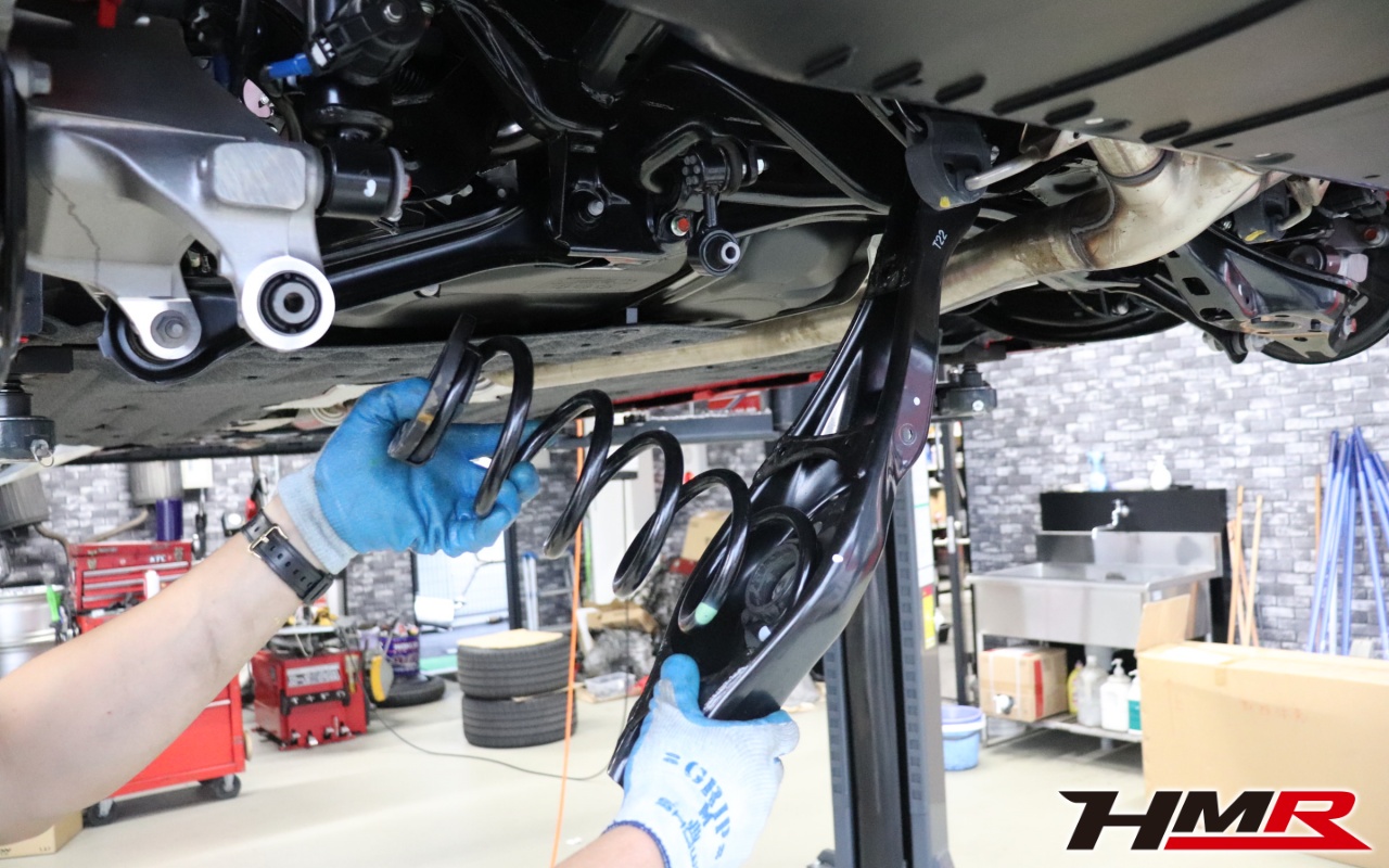 シビックタイプR(FL5) SPOONダウンサス取付け