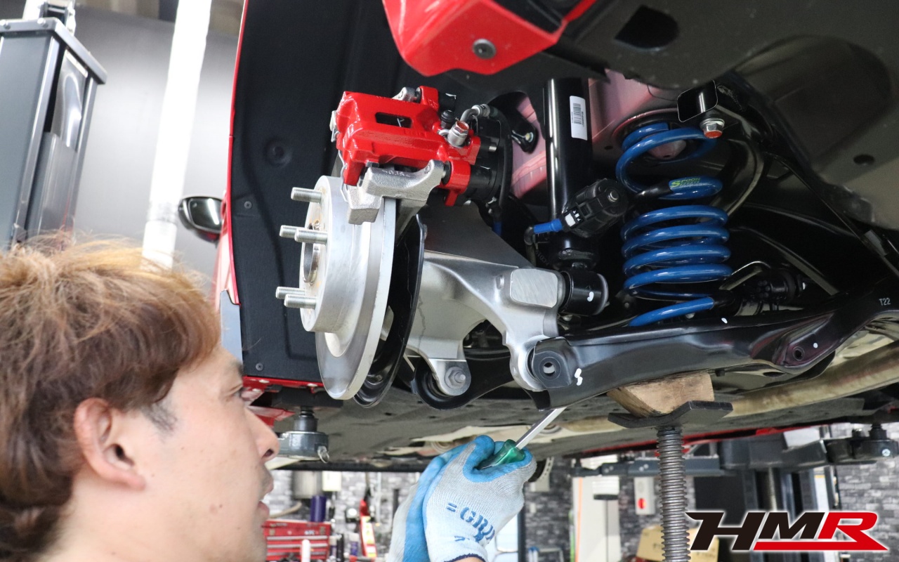 シビックタイプR(FL5) SPOONダウンサス取付け