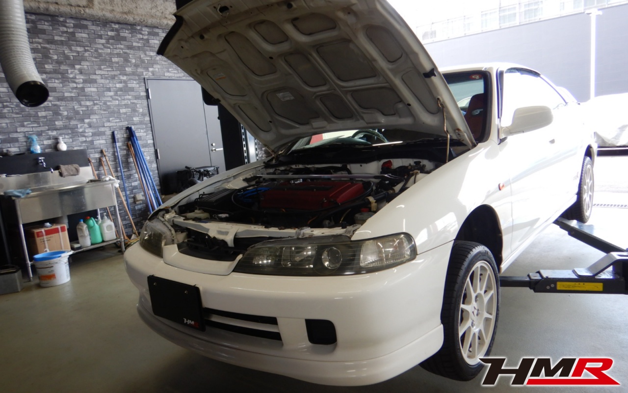 インテグラタイプR(DB8)オイルパンパッキン交換