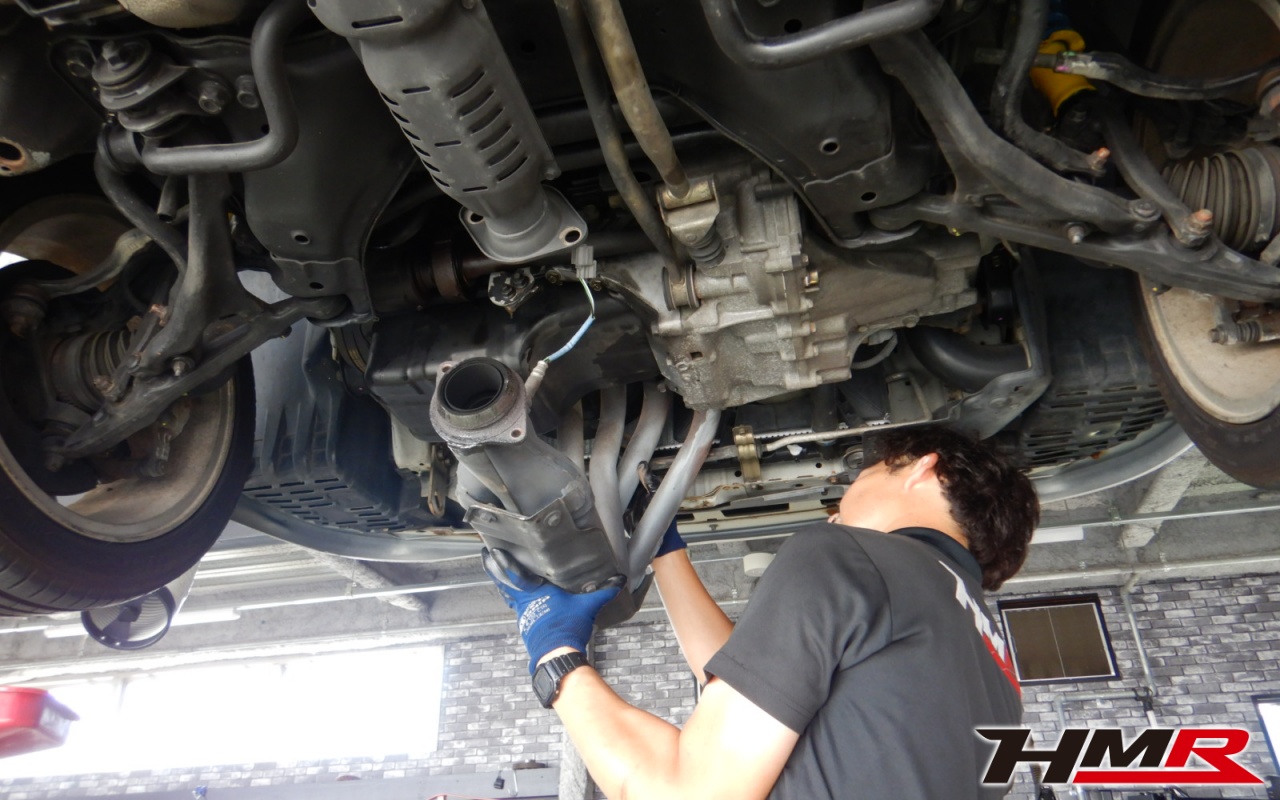 インテグラタイプR(DB8)オイルパンパッキン交換