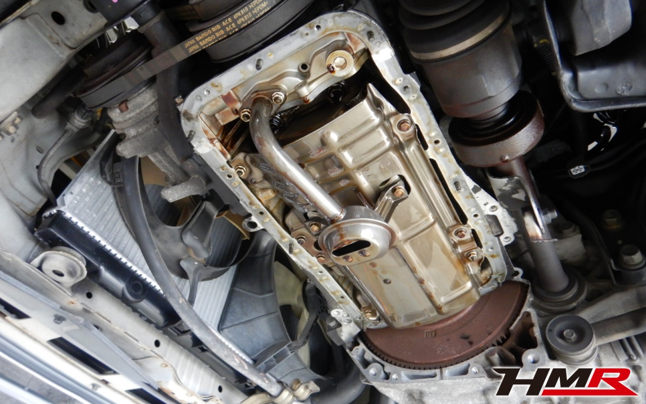 インテグラタイプR(DB8)オイルパンパッキン交換