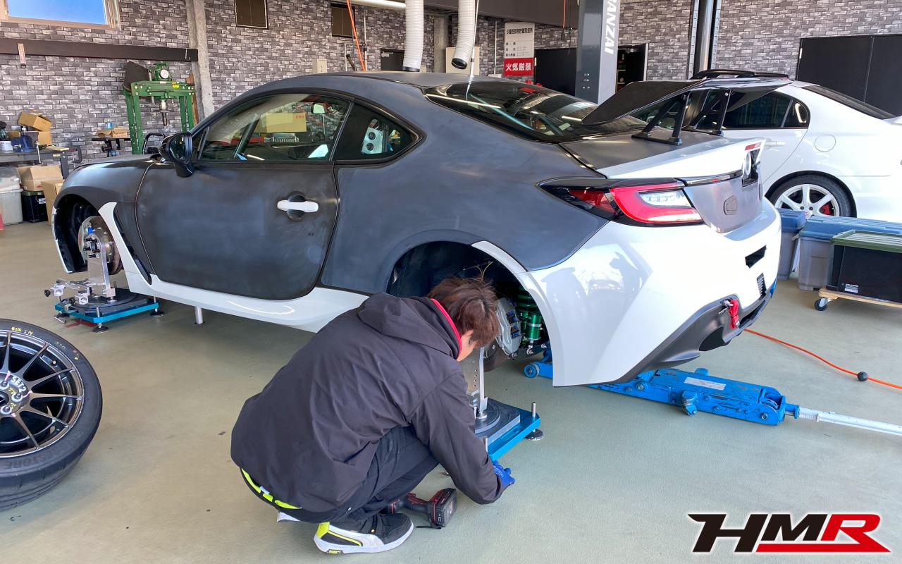 GR86 スーパー耐久マシンの製作