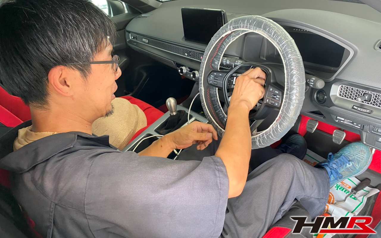 シビックタイプR(FL5) ステアリング交換