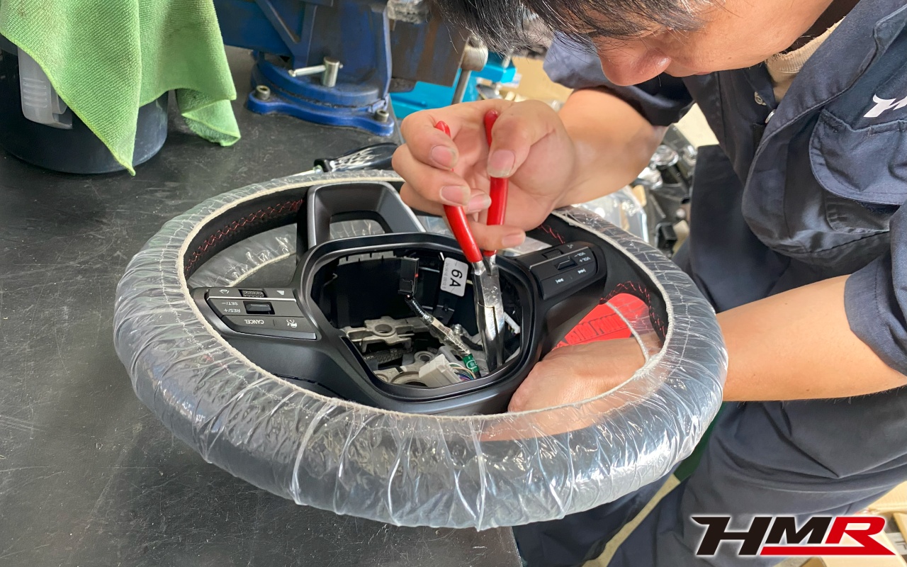 シビックタイプR(FL5) ステアリング交換