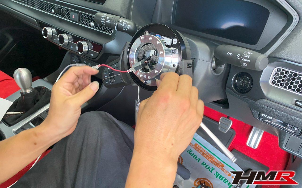 シビックタイプR(FL5) ステアリング交換