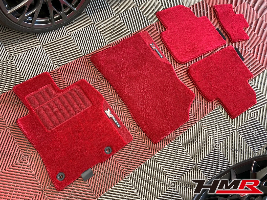 シビックタイプR(FL5)フロアマットコーティング