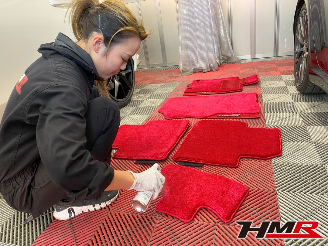 シビックタイプR(FL5)フロアマットコーティング