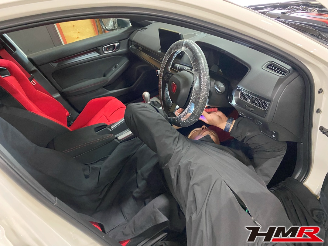 シビックタイプR(FL5)SEEKERステアリング交換