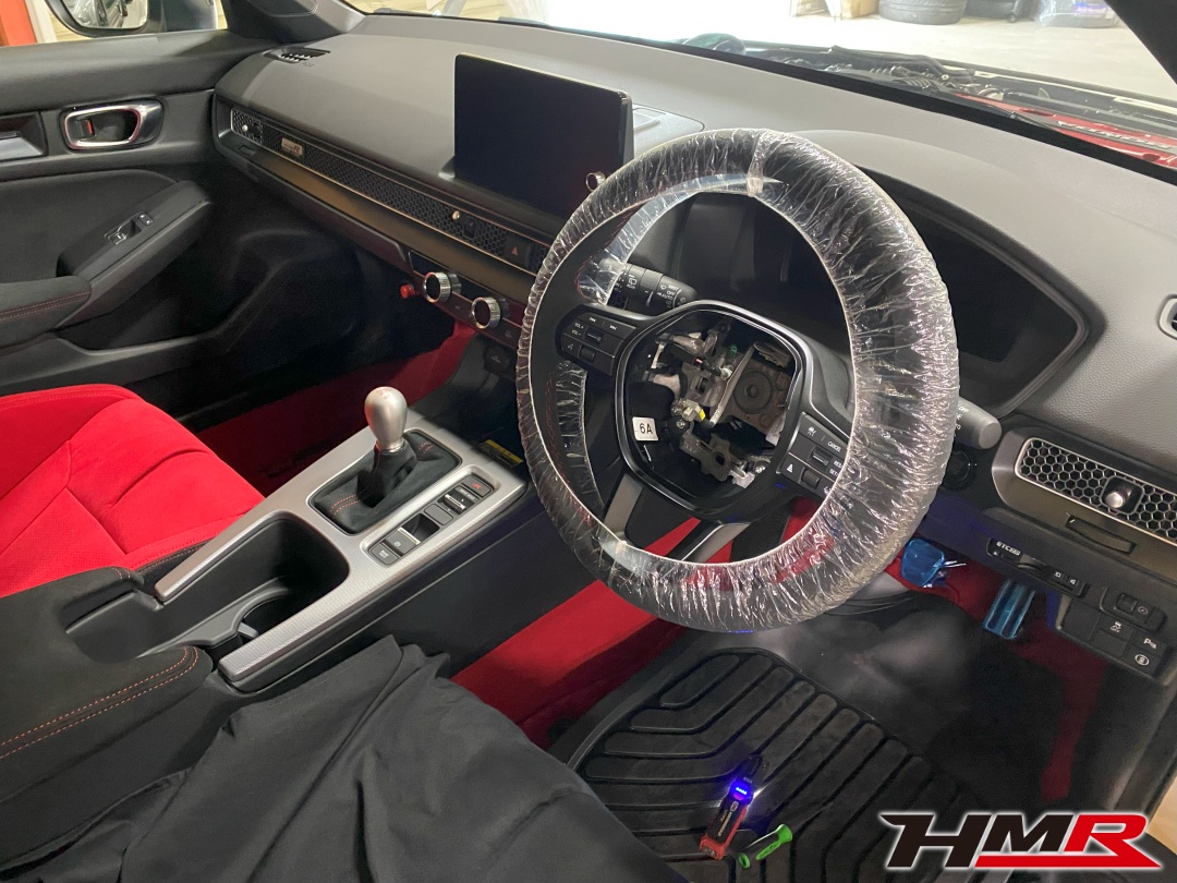 シビックタイプR(FL5)SEEKERステアリング交換