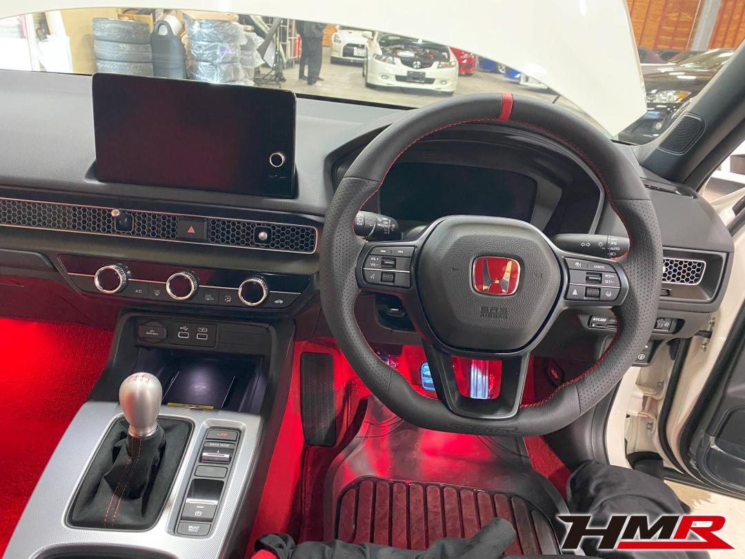 シビックタイプR(FL5)SEEKERステアリング交換