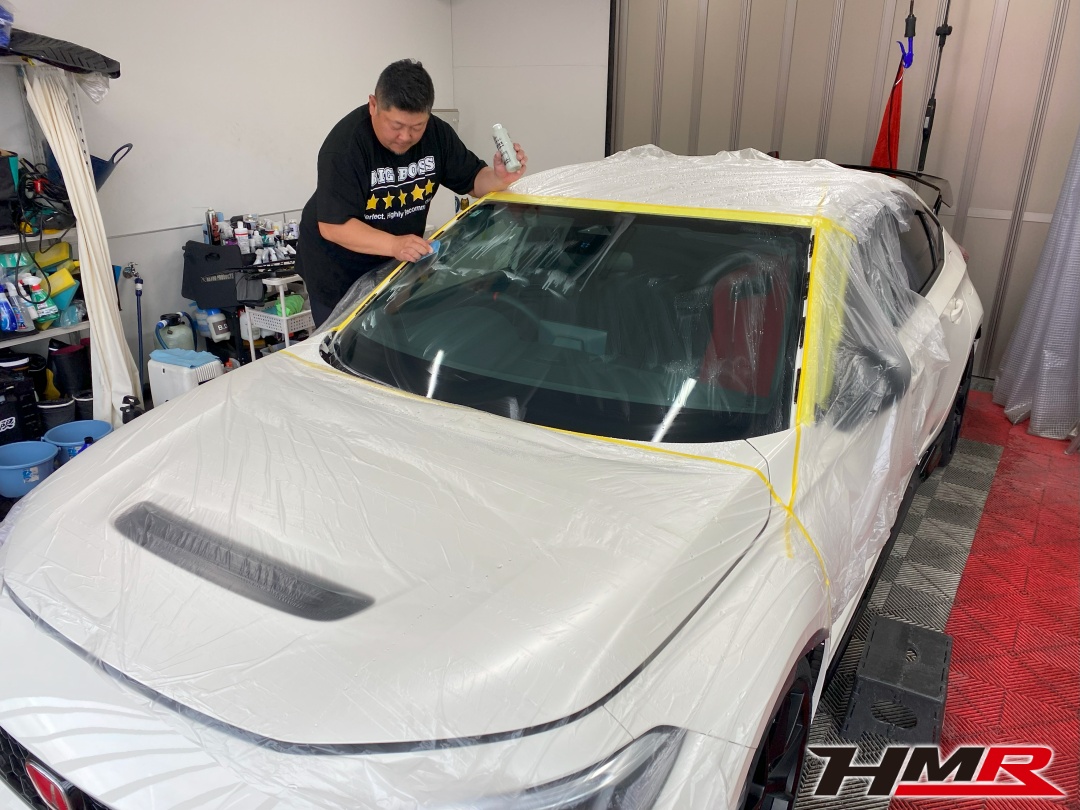 シビックタイプR(FL5)プロテクションフィルム施工