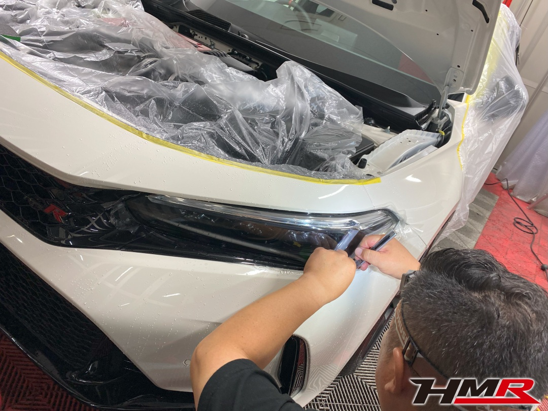 シビックタイプR(FL5)プロテクションフィルム施工