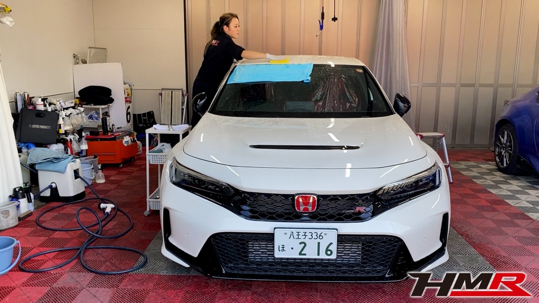 シビックタイプR(FL5)ガラスコーティング