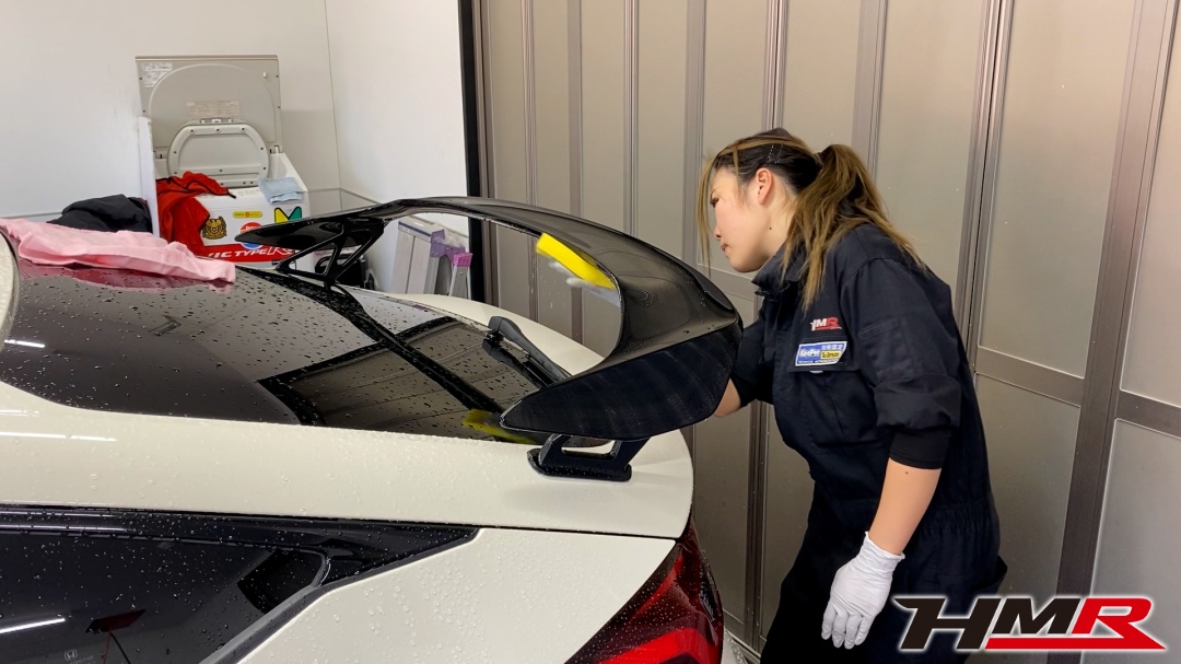 シビックタイプR(FL5)ガラスコーティング