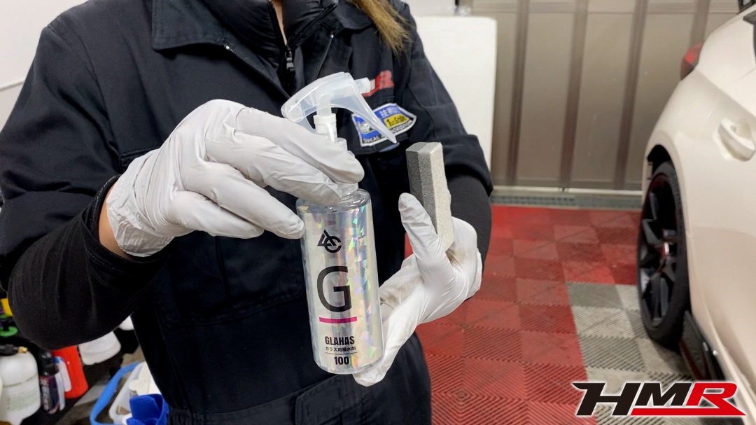 シビックタイプR(FL5)窓ガラスコーティング