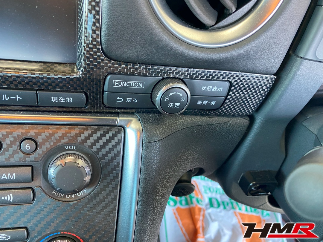 R35GT-R ダッシュボード交換