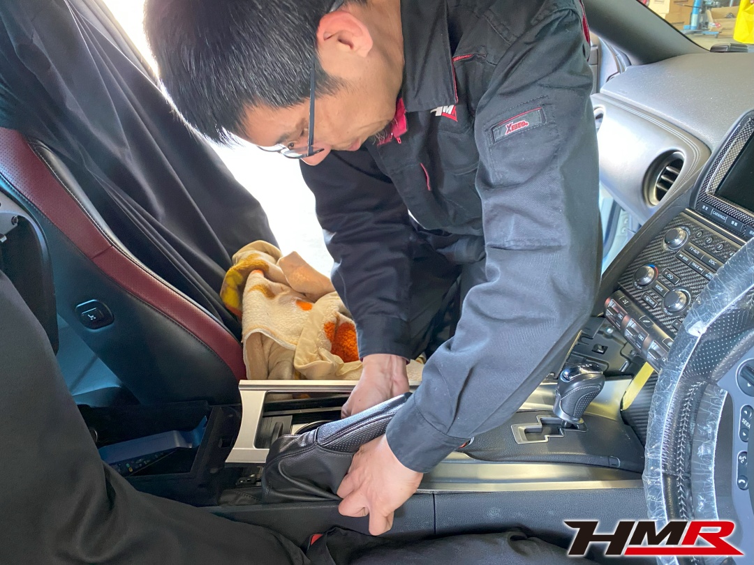 R35GT-R ダッシュボード交換