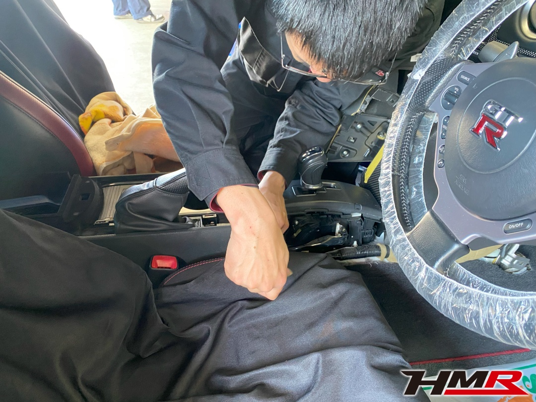 R35GT-R ダッシュボード交換