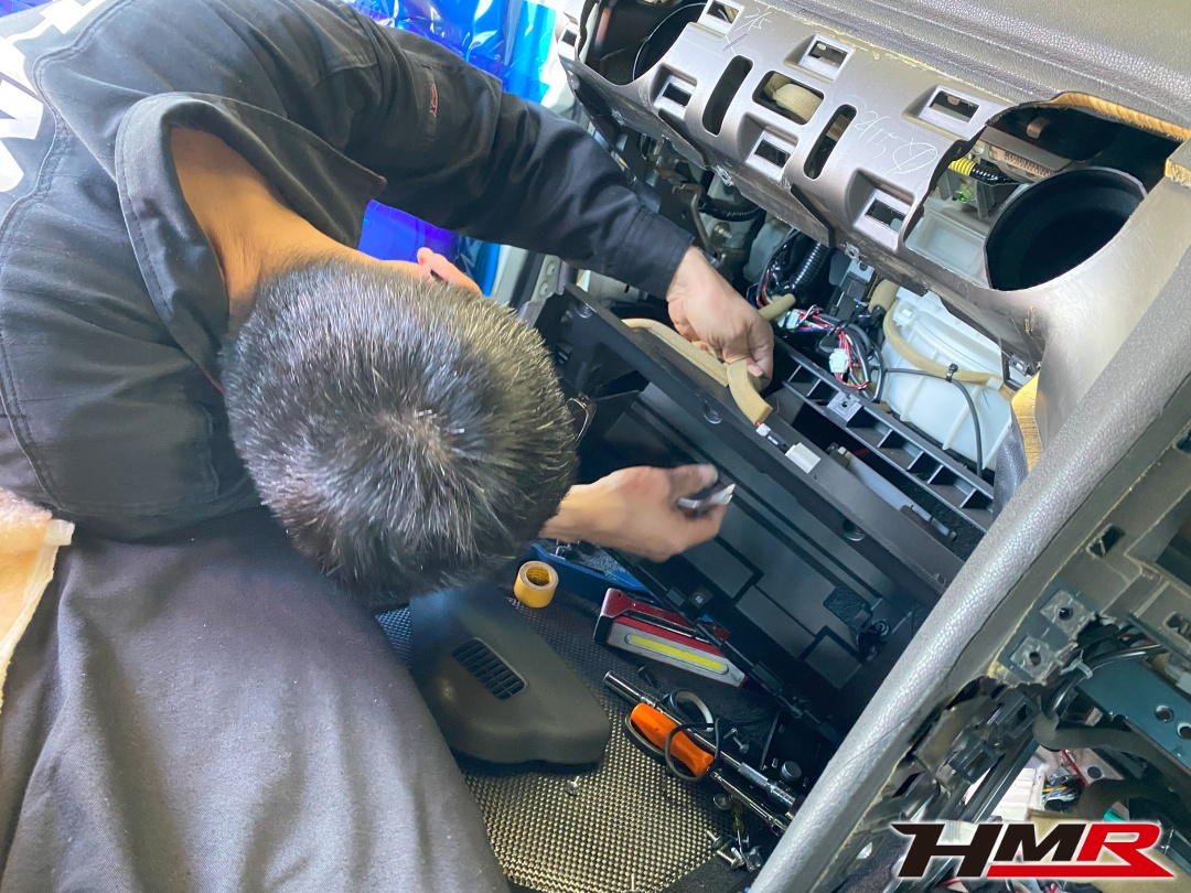 R35GT-R ダッシュボード交換