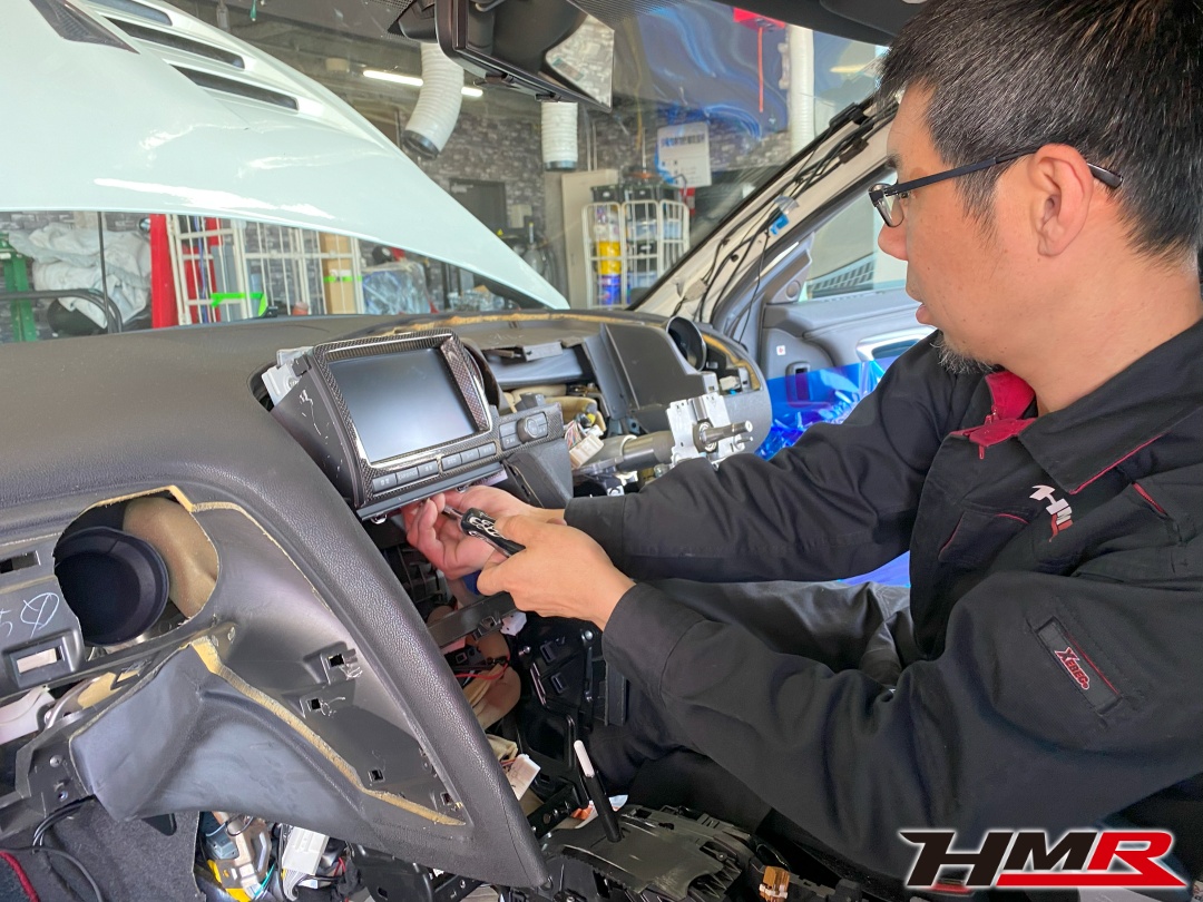 R35GT-R ダッシュボード交換