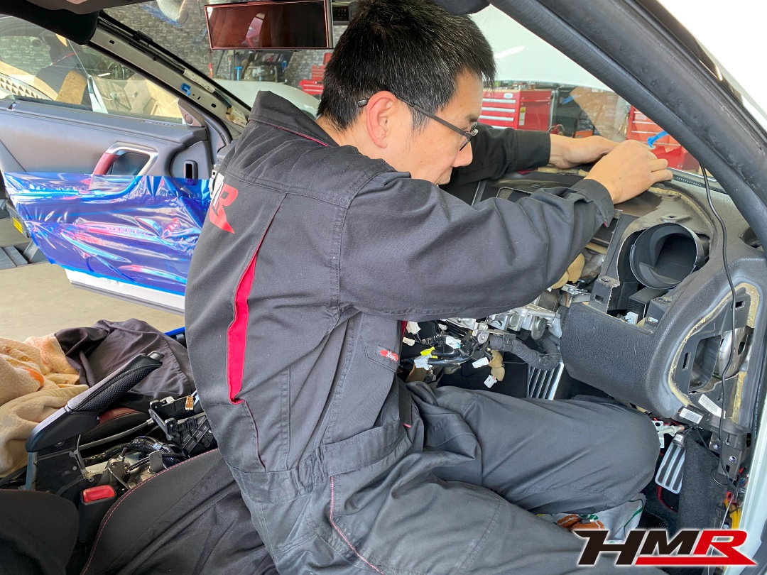 R35GT-R ダッシュボード交換