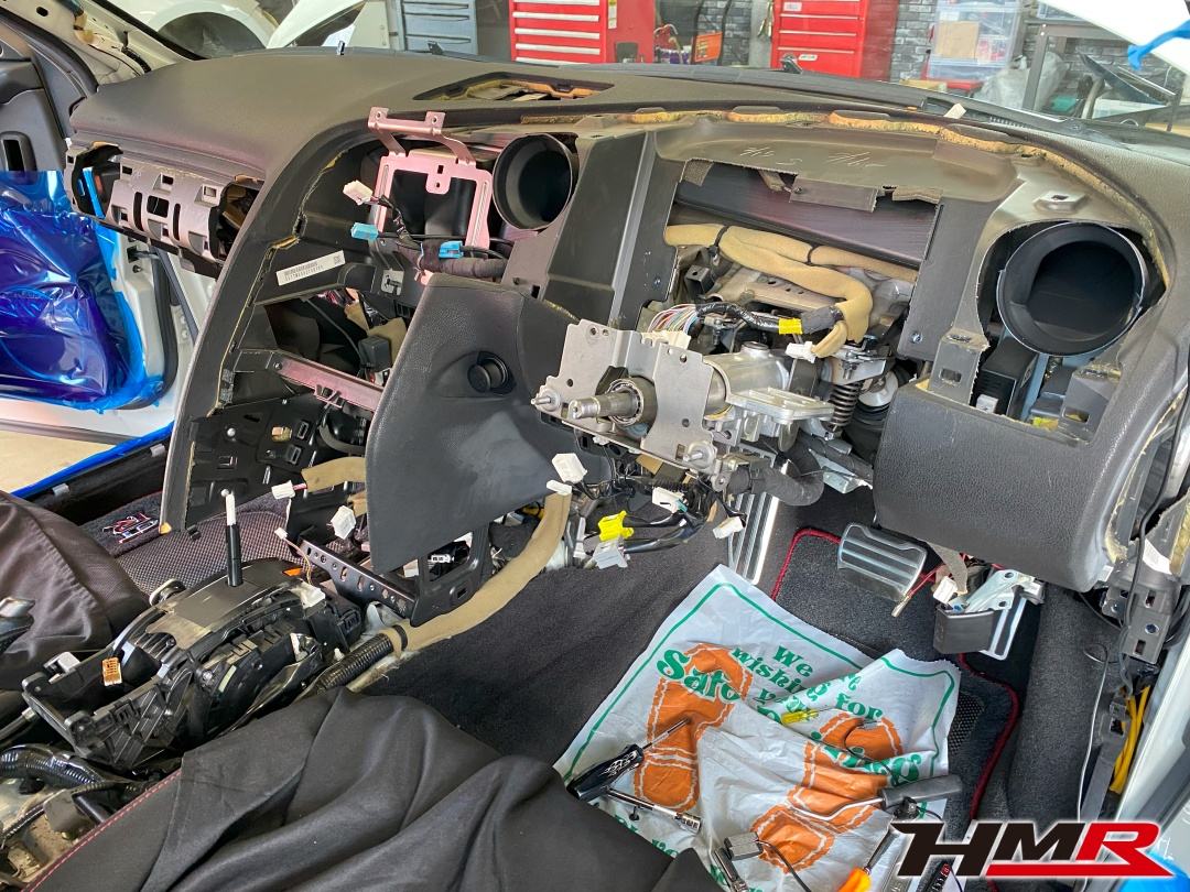 R35GT-R ダッシュボード交換