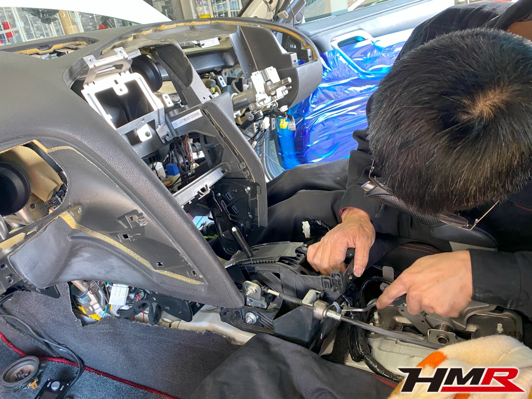 R35GT-R ダッシュボード交換