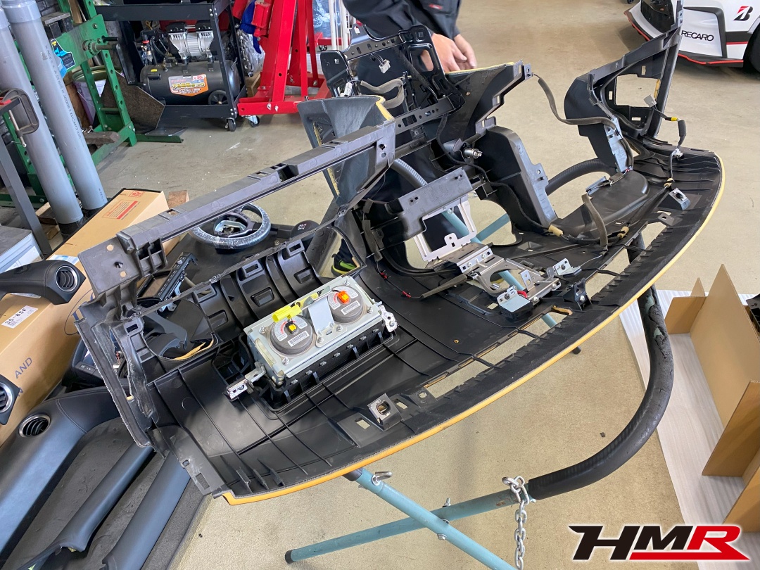 R35GT-R ダッシュボード交換