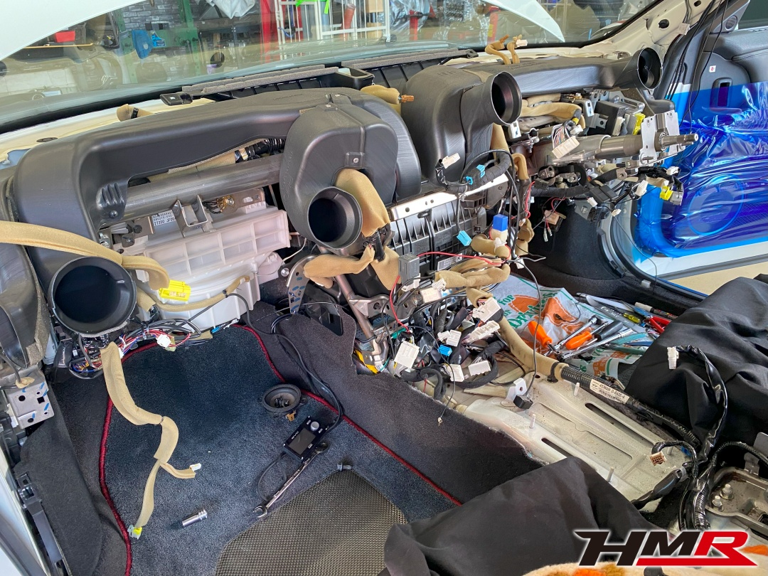 R35GT-R ダッシュボード交換