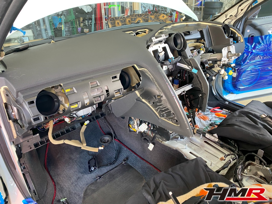 R35GT-R ダッシュボード交換